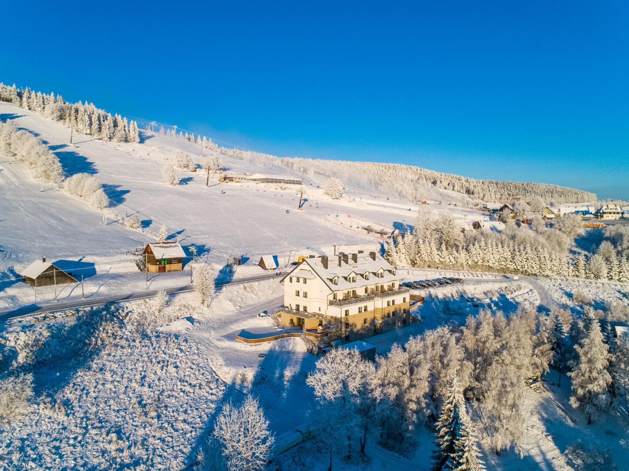 Skalka Zieleniec Hotel Duszniki Zdroj Bagian luar foto